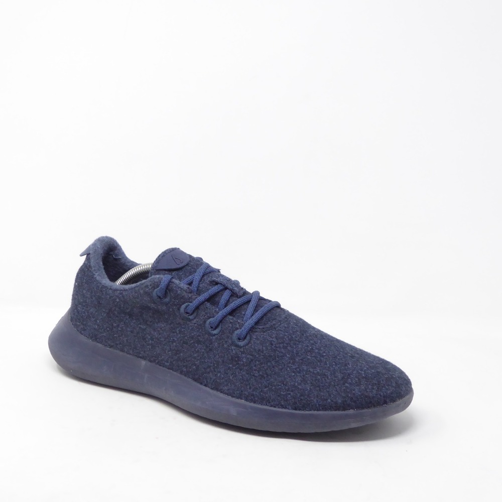 Allbirds Mens Wool Runners Navy Blue ZQ Merino Wool Shoes Sneakers Size 11